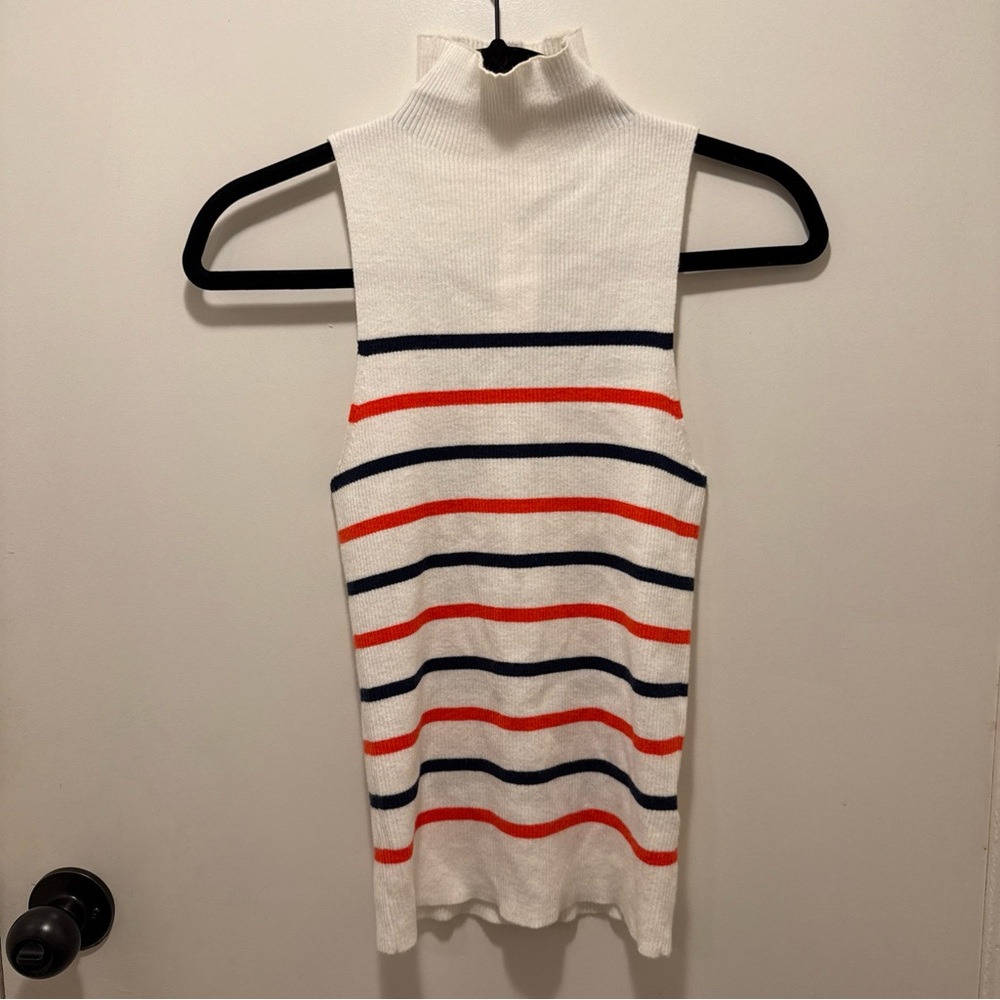 Maeve by Anthropologie Knit Tank Top Stripes
